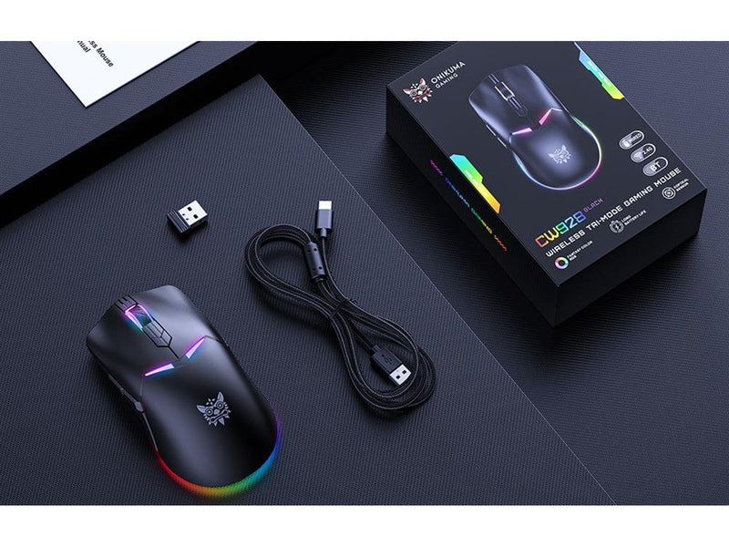 ONIKUMA CW928 - Gaming Maus (Schwarz)