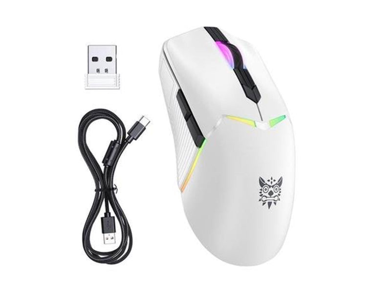 ONIKUMA CW928 - Gaming Maus (Weiß)