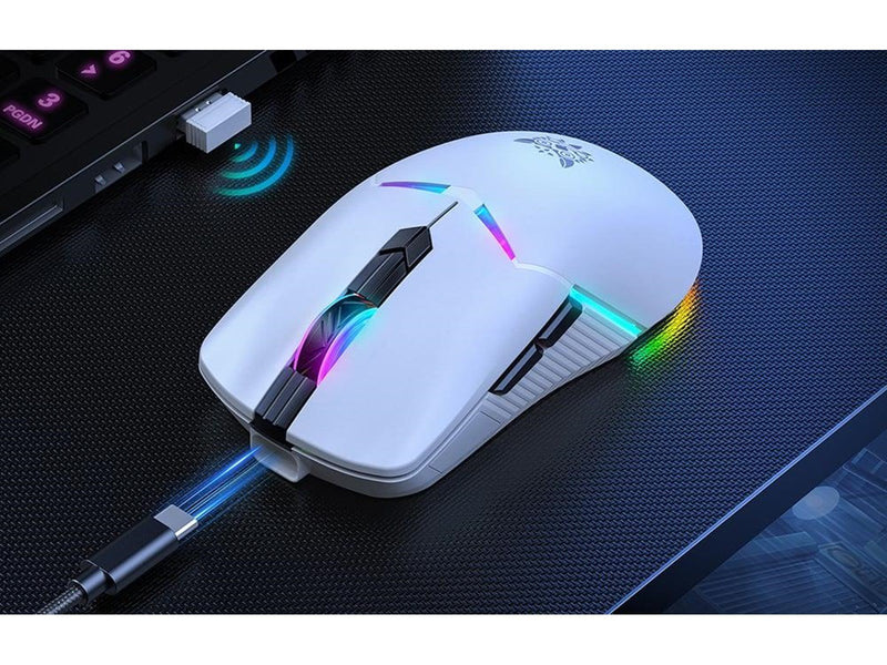 ONIKUMA CW928 - Gaming Maus (Weiß)