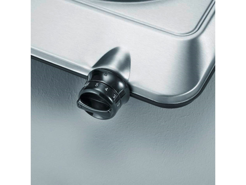 SEVERIN KP 1092 - electric hot plate - brushed stainless steel