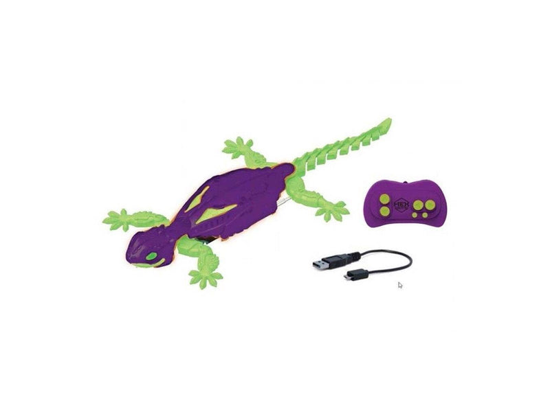 Hex Bots Wall Crawler Gecko Glow in The Dark