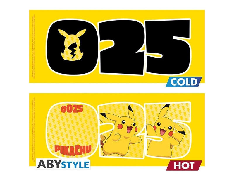 ABYstyle - POKEMON Heat Change Mug Pikachu 25 King size - Becher