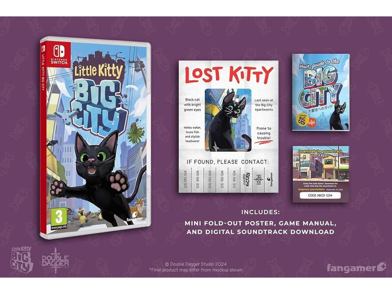 Little Kitty, Big City - Nintendo Switch - Action/Abenteuer - PEGI 3
