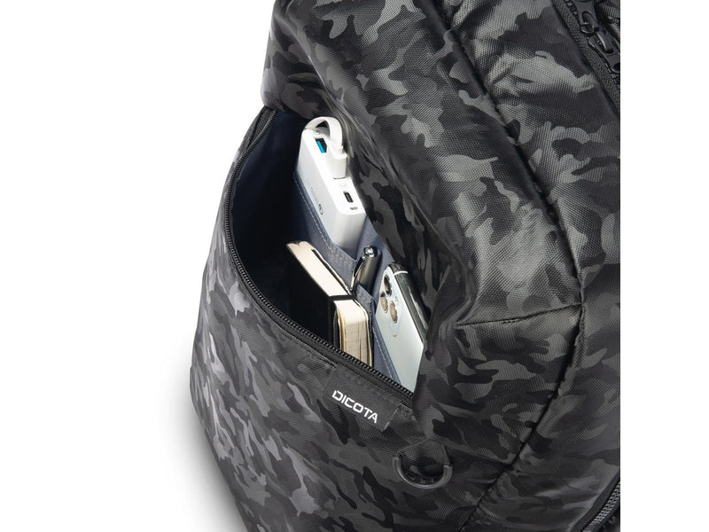 Dicota Commuter Rucksack für Laptop 16" | Tarnfarbe