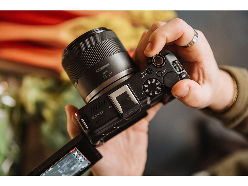 Canon EOS R50 V + RF-S 14-30mm F4-6.3 IS STM PZ