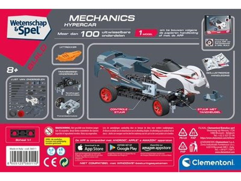 Clementoni Science & Play Build - Race Car