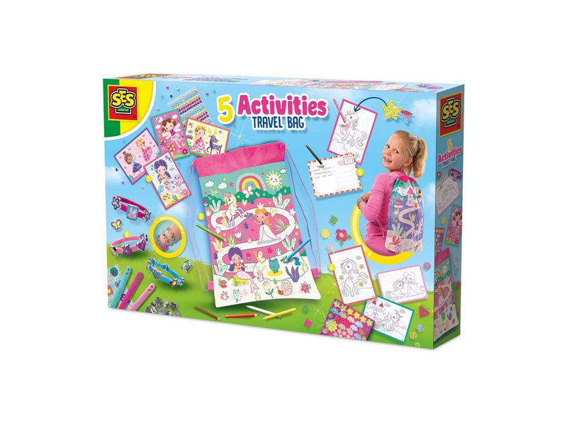 SES Creative 5 Activities Travel Bag