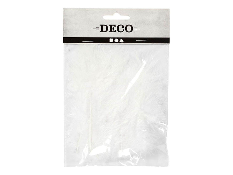 Creativ Company - Down White 5-12 cm 15 pcs.