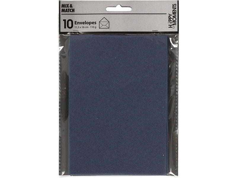 Creativ Company - Envelope Blue 11.5x15cm 10 pcs.