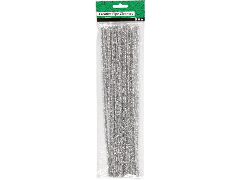 Creativ Company - Chenille Silver 30cm 24pcs.