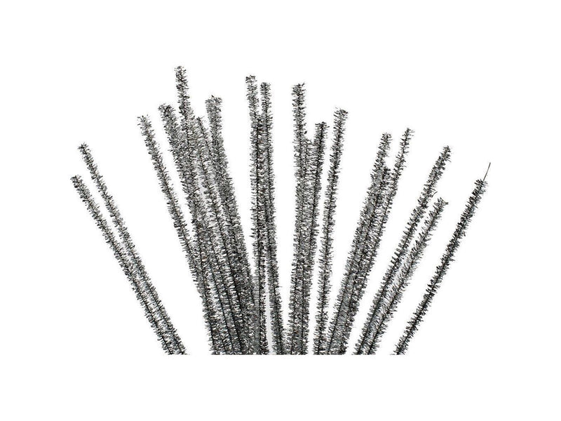 Creativ Company - Chenille Silver 30cm 24pcs.