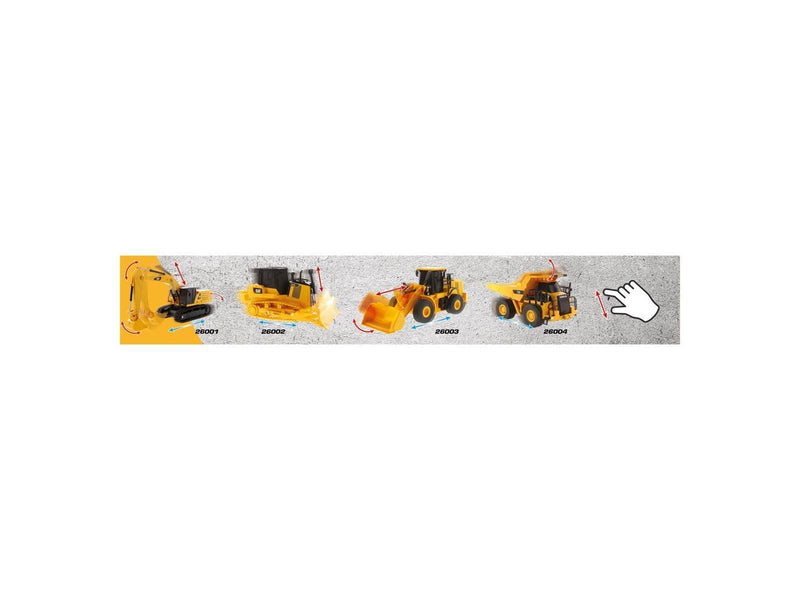 Carrera RC Remote Control Car - CAT Mini RC - 336 Hydraulic Excavator