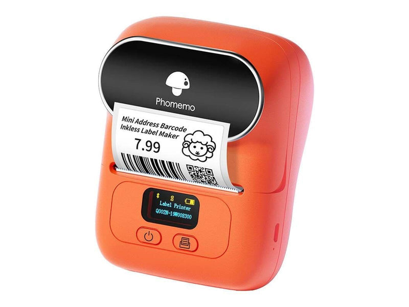 Phomemo M110 Portable Label Printer - Orange