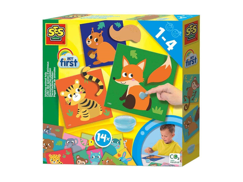 SES Creative My First - Paste animal tails