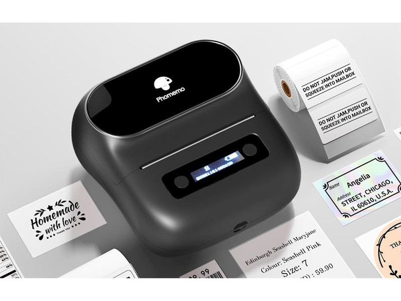 Phomemo M220 Portable Label Printer - Black