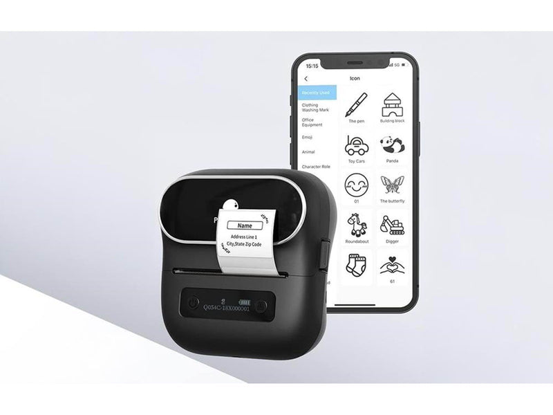 Phomemo M220 Portable Label Printer - Black