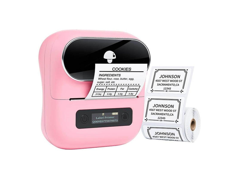 Phomemo M220 Portable Label Printer - Pink