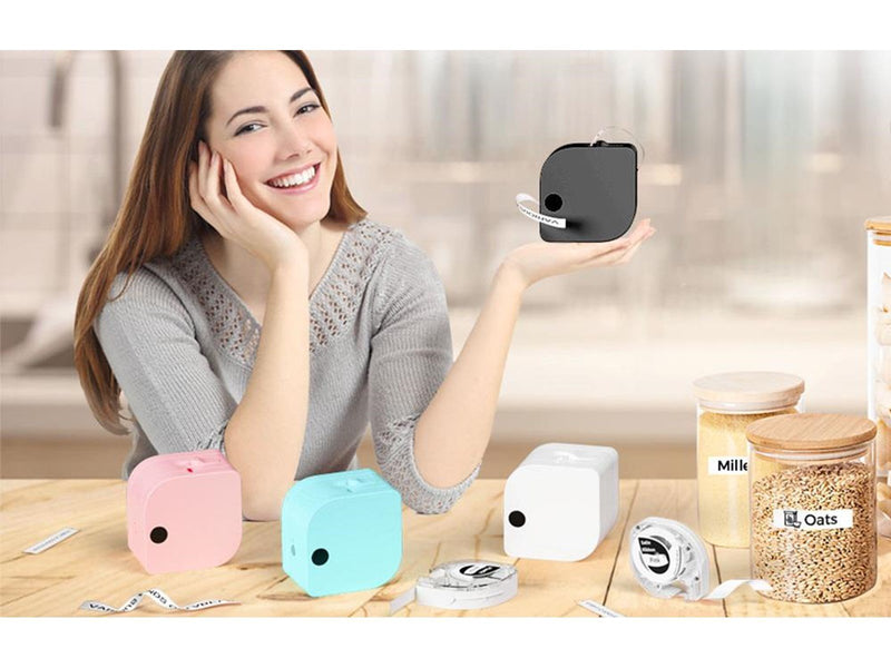 Phomemo P12 Portable Label Printer - Black