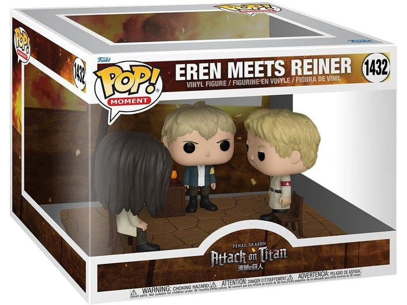 Funko! - Pop! Moment: AoT - Eren Jaeger Meets Reiner 10cm - Figur