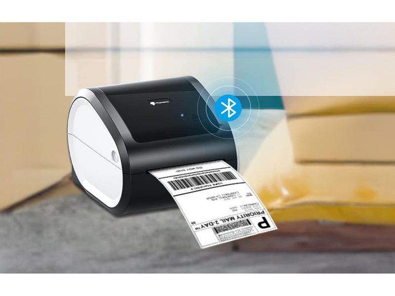 Phomemo D520 Portable Label Printer - Black and White