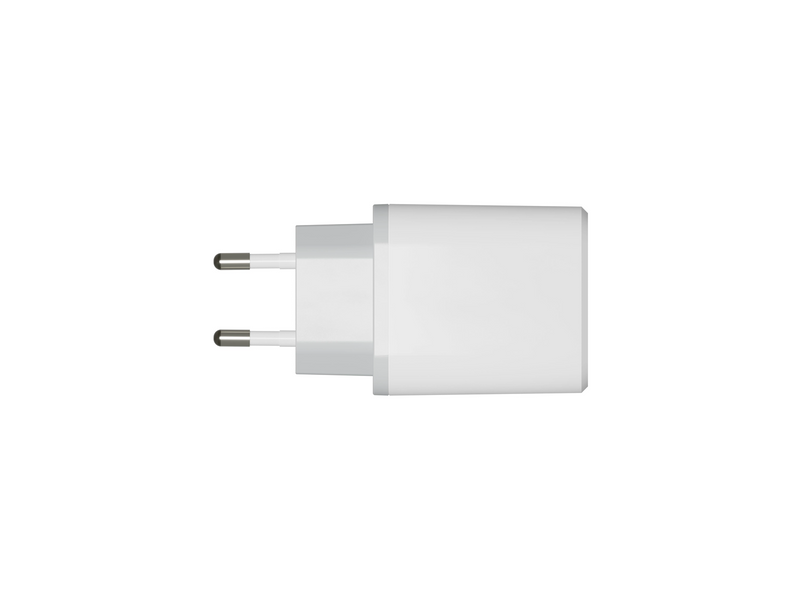 dbramante1928 re-charge - EU Wall Charger - USB-C 30W+USB-A 18W - White