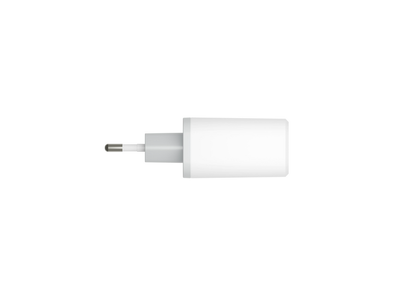 dbramante1928 re-charge - EU Wall Charger - USB-C 30W+USB-A 18W - White