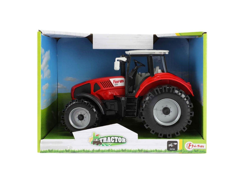 Toi-Toys - Tractor with Friction Red 19cm