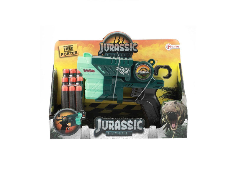 Toi-Toys - Jurassic Revivial Pistol Dino with Foam Arrows