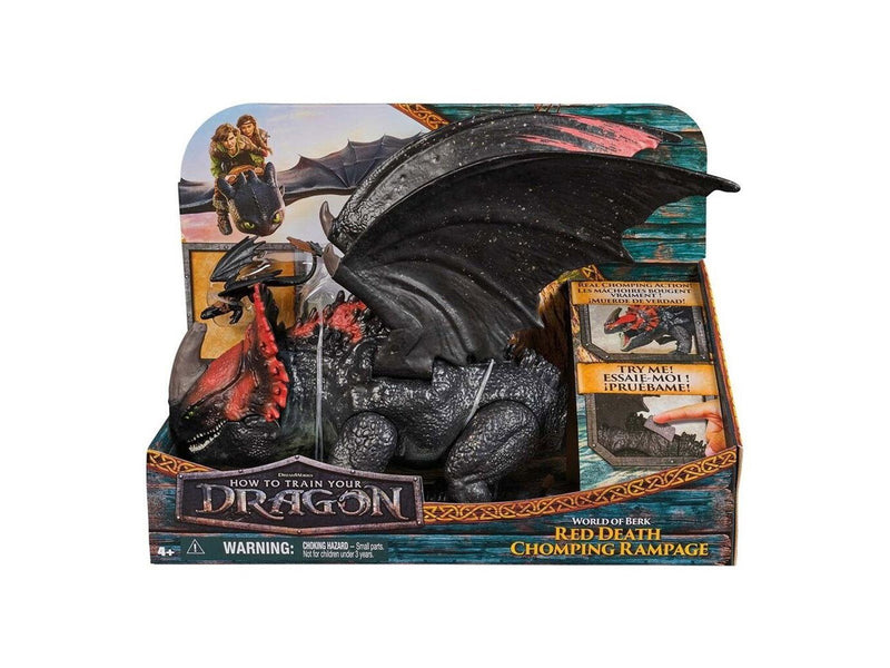 Dragons Movie Red Death Chomping Rampage