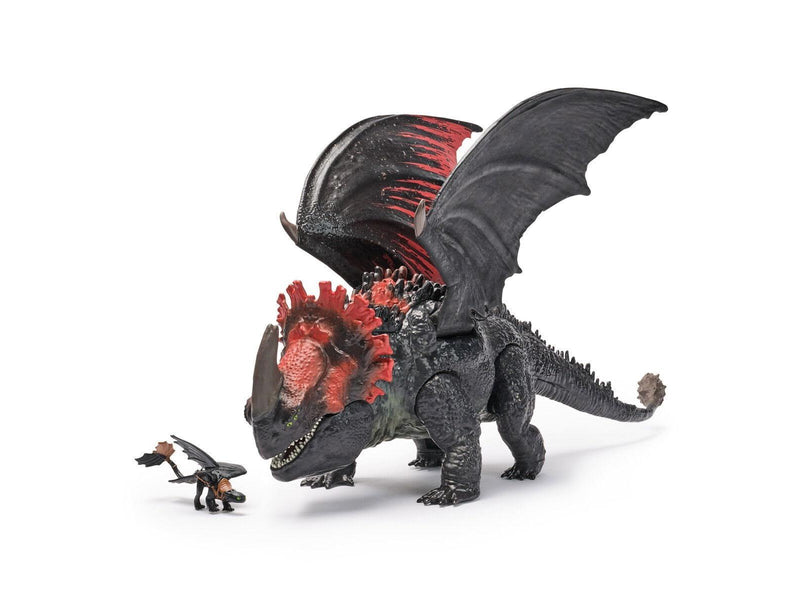 Dragons Movie Red Death Chomping Rampage