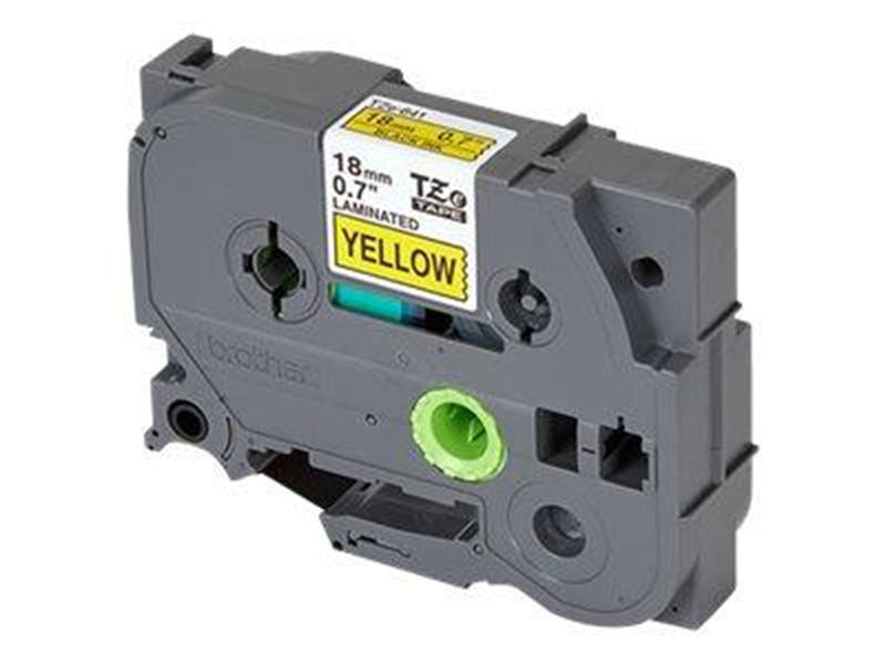 Brother TZE641 Yellow/Black Tape 18mm