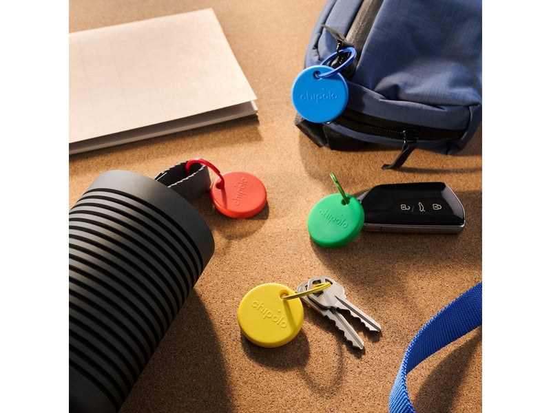 Chipolo POP - Red/Blue/Yellow/Green - 4-pack
