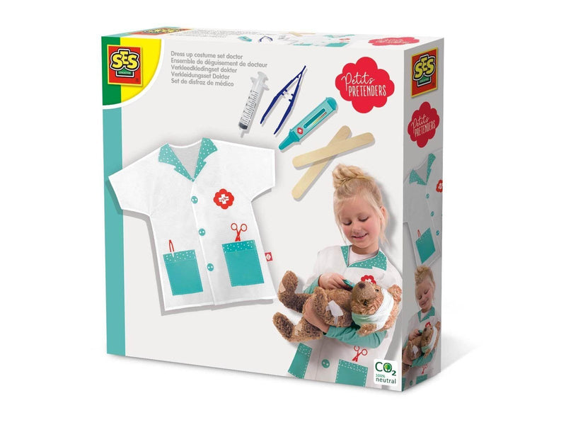SES Creative Petits Pretenders Dress Up Costume Set - Doctor