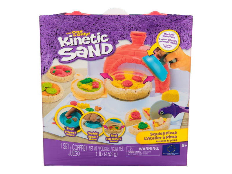 Kinetic Sand Squish Pizza