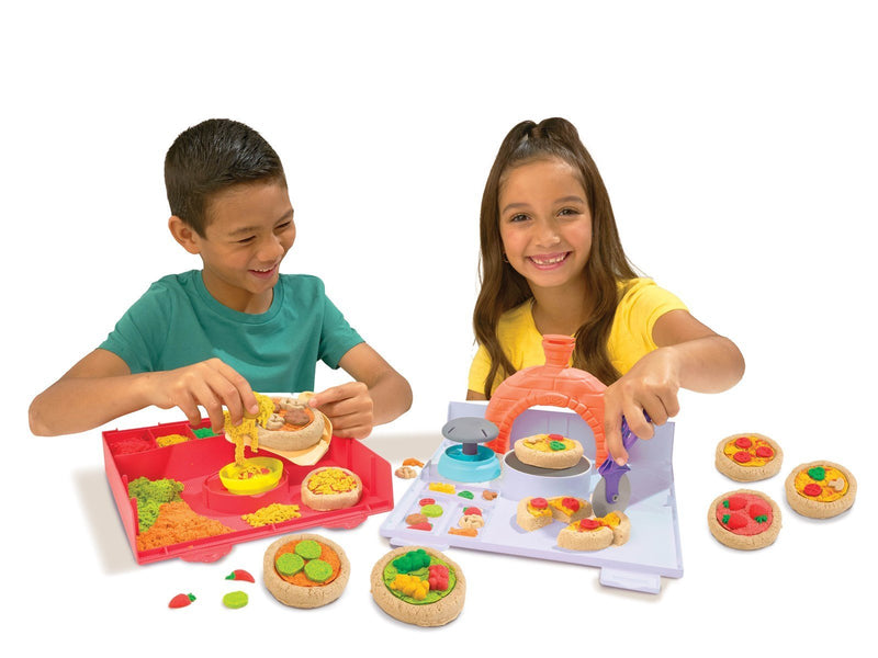 Kinetic Sand Squish Pizza