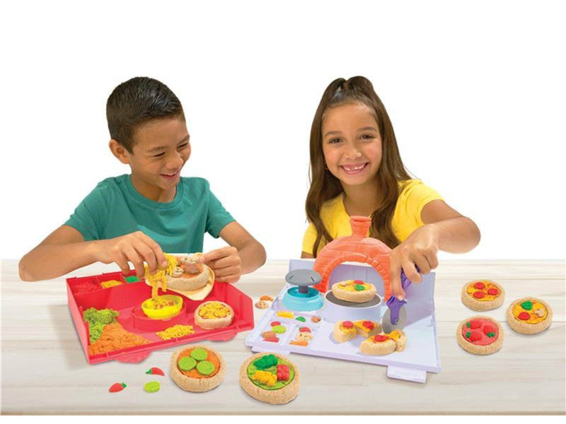 Kinetic Sand Squish Pizza
