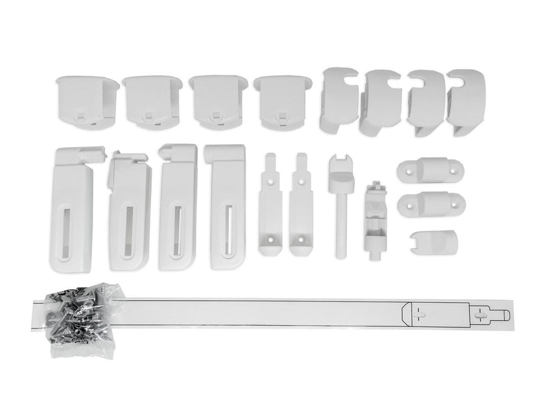 BabyDan Fittings for FlexiFit Metal/Ebba Safety Gate Metal whitE