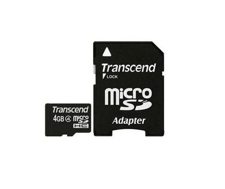 Transcend TS4GUSDHC4 Speicherkarte 4 GB