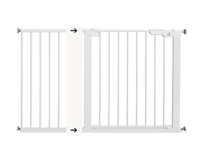 BabyDan Extension ASTA & Premier Safety Gates 32 cm/12.5" White
