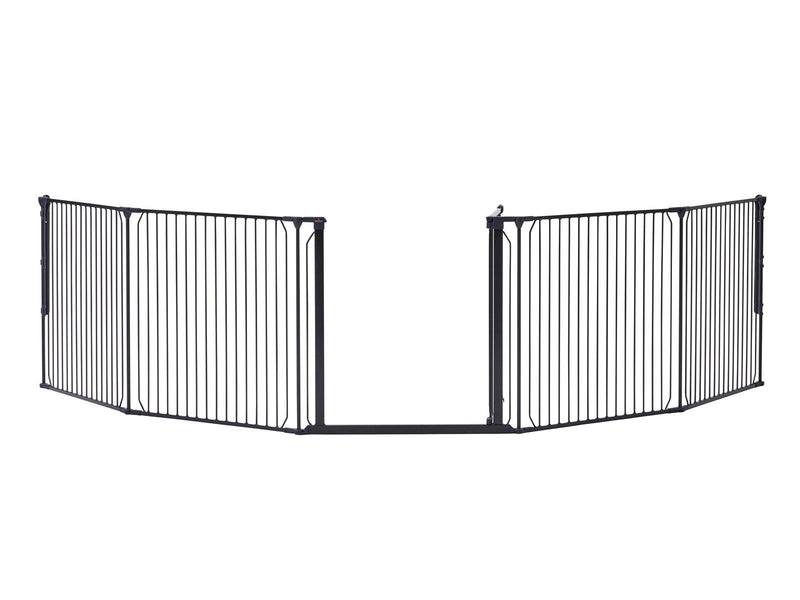 BabyDan CombiFit XXL Safety Gate 90-350 cm black
