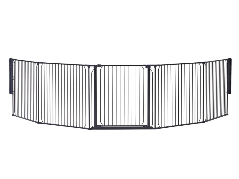 BabyDan CombiFit XXL Safety Gate 90-350 cm black