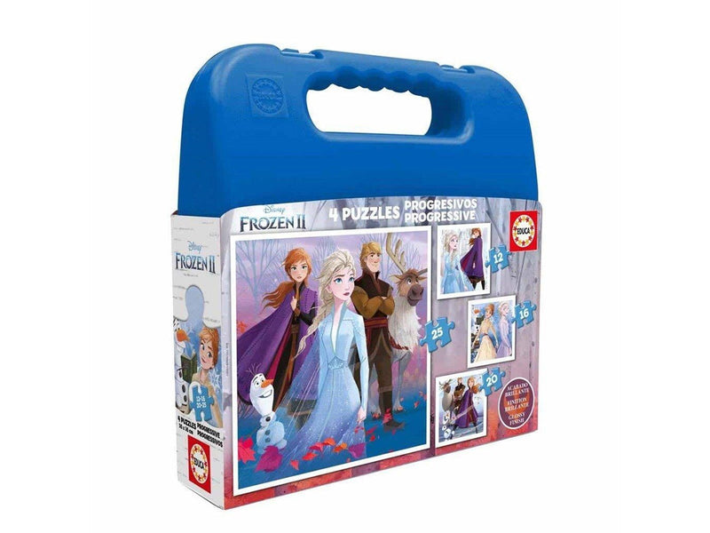 Educa Disney Frozen 2 - 4 progressive puzzles - 12/16/20/25 pieces