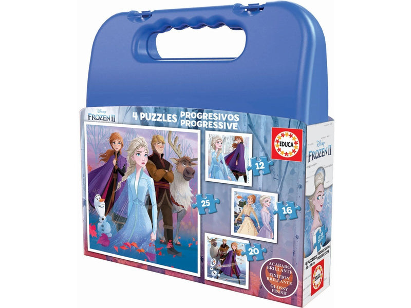 Educa Disney Frozen 2 - 4 progressive puzzles - 12/16/20/25 pieces