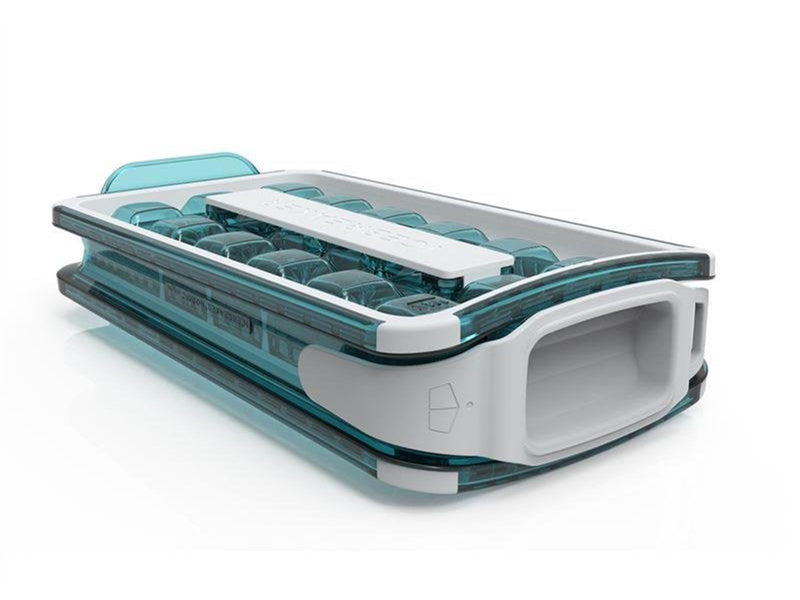 Icebreaker Nordic 4-in-1 Ice Cube Tray POP 2.0 clear Water Blue