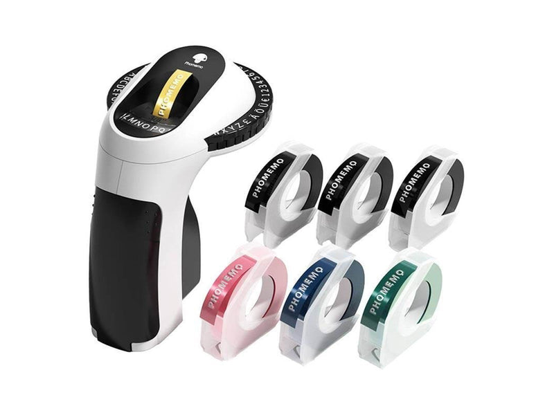Phomemo Portable Embossing Label Printer E975 - Black