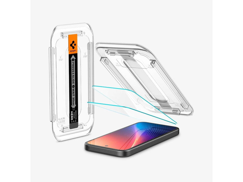 Spigen Glass tR EZ Fit 2 Pack transparency - Google Pixel 9A