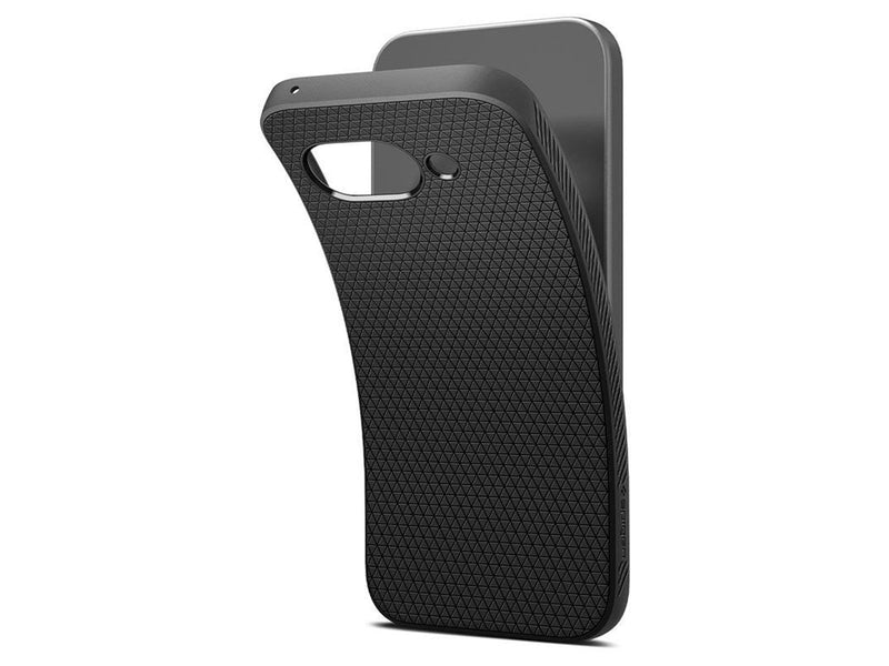 Spigen Liquid Air matte black - Google Pixel 9a