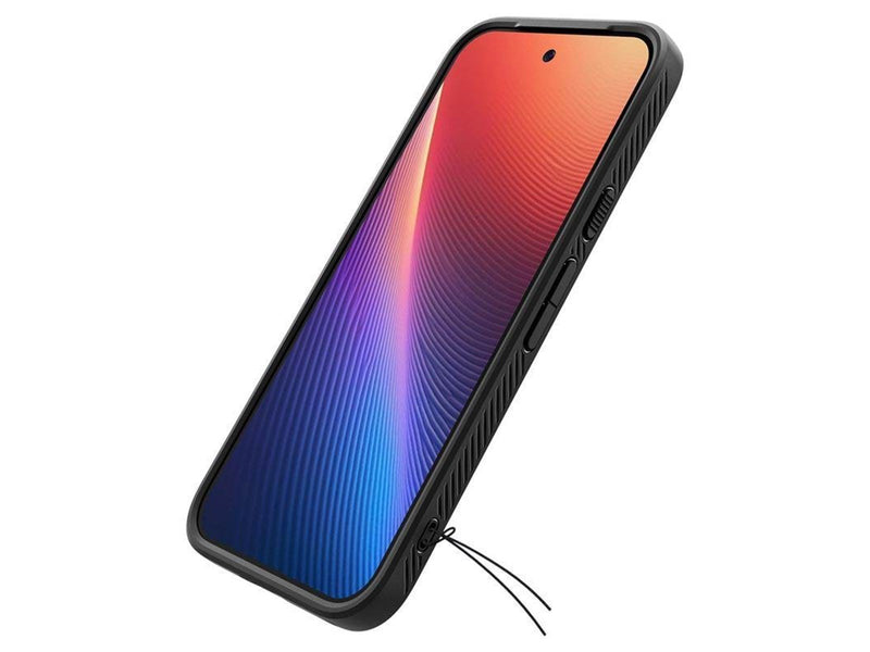 Spigen Liquid Air matte black - Google Pixel 9a