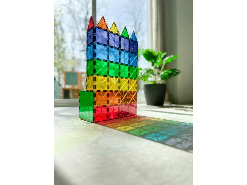 Magna-Tiles Clear Colours 100 pcs