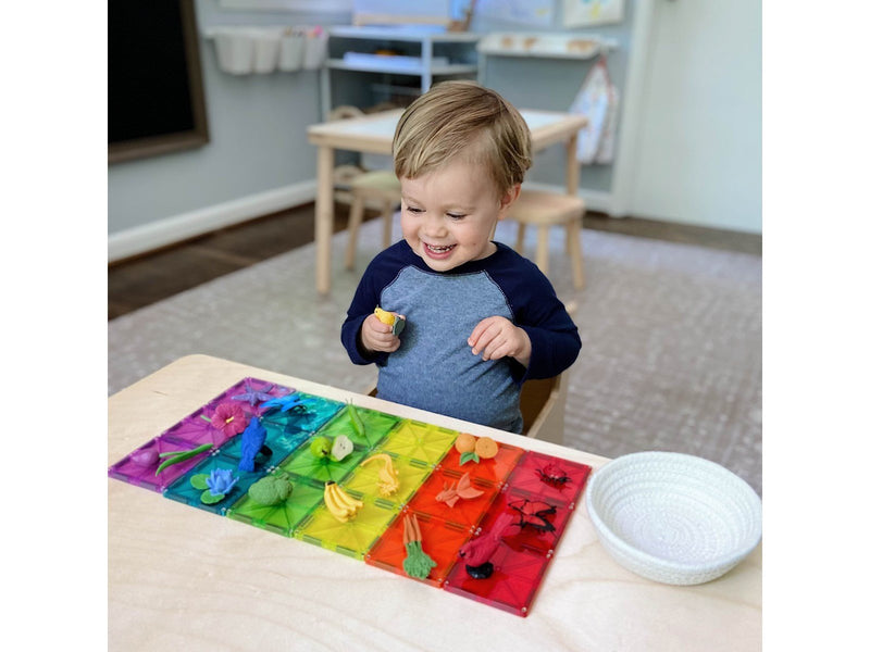 Magna-Tiles Clear Colours 100 pcs